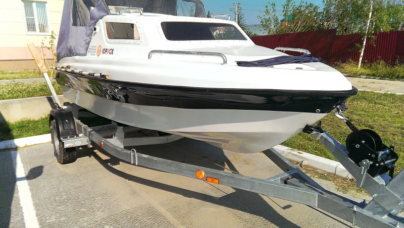 Установка системы мониторинга на катер