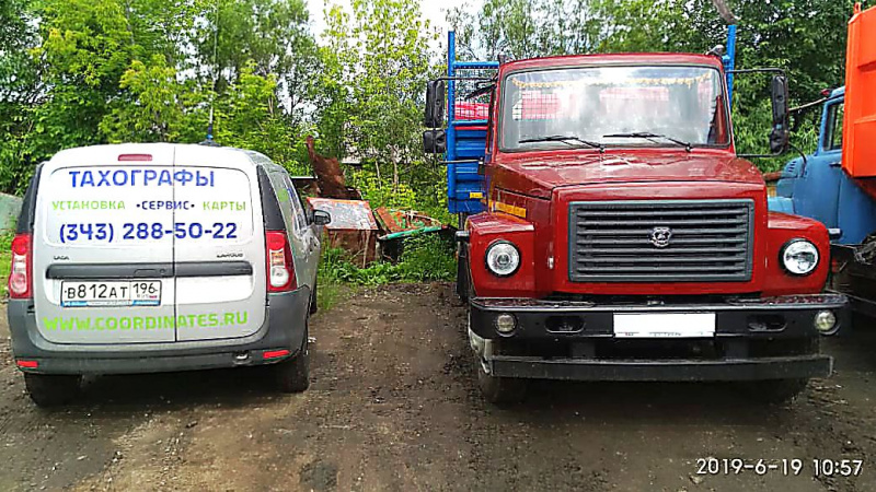 Тахограф на ГАЗ САЗ 3307