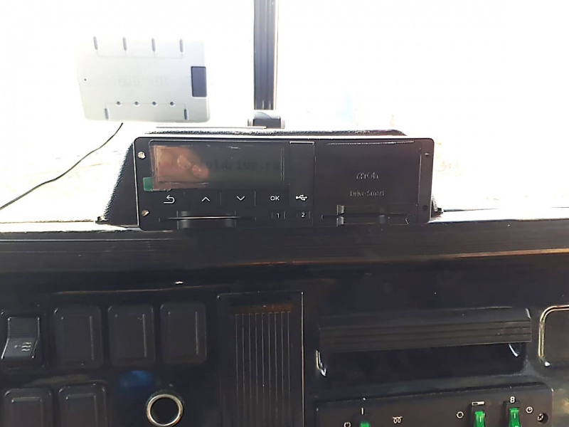 Установка тахографа АТОЛ Drive Smart