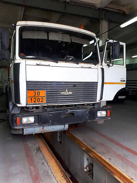 ГВАКБ на МАЗ-6303