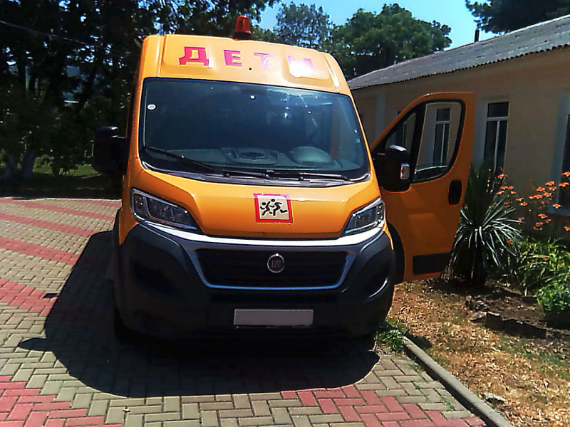 Проблесковый маяк на Fiat Ducato