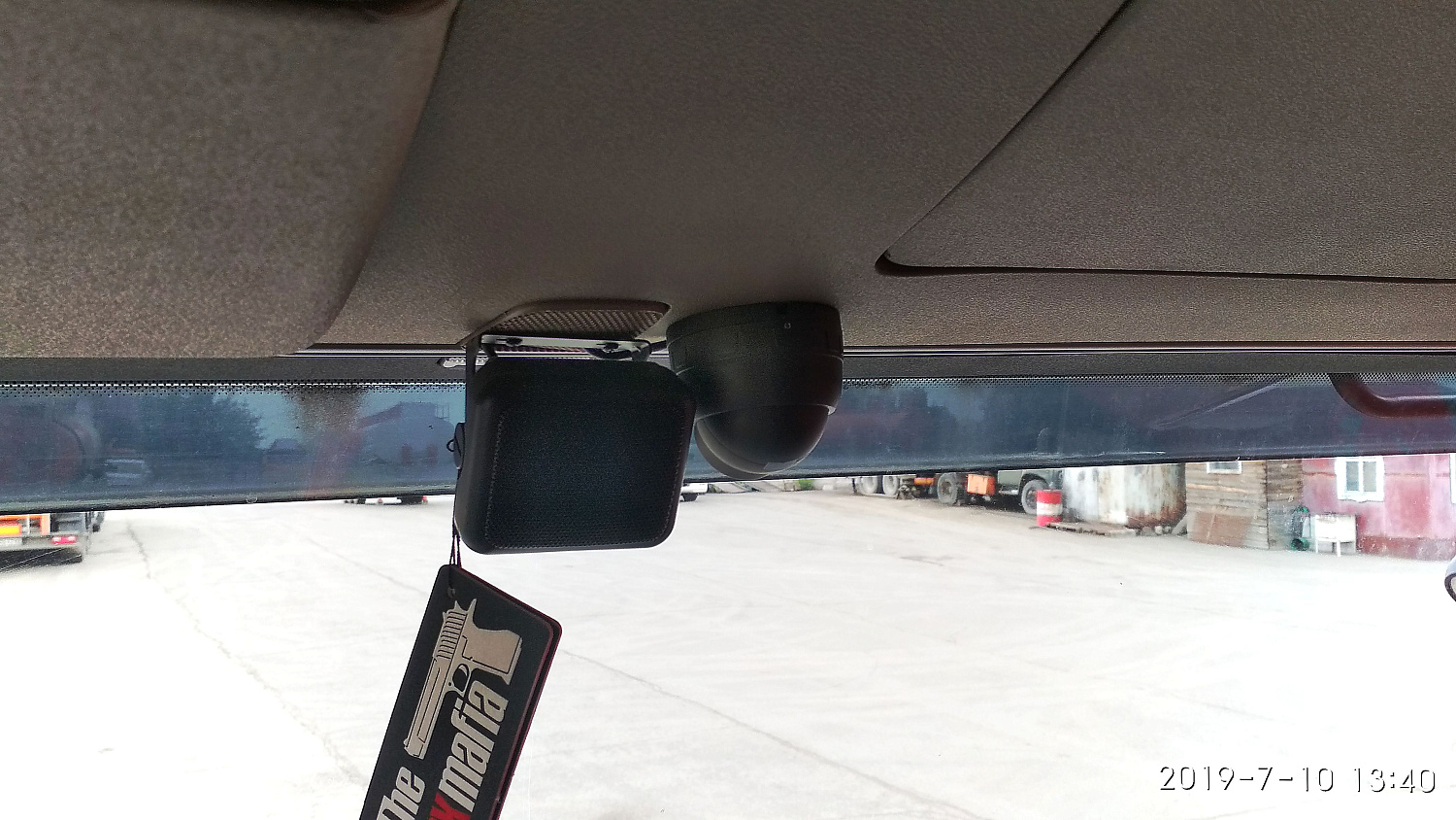 Монтаж видеонаблюдения на бензовоз