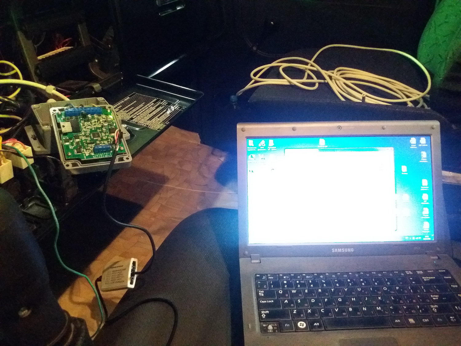 УОС на топливозаправщик установка датчиков