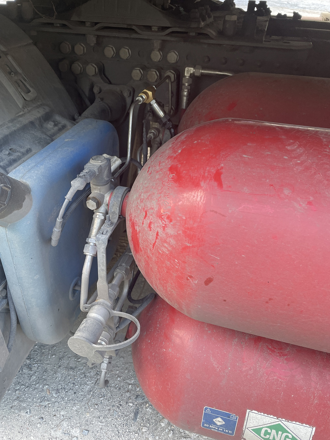 Установка датчика контроля метана на автомобиль